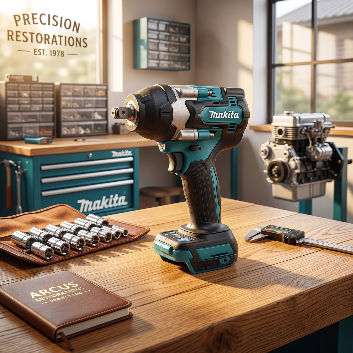 Makita DTW700 18V Brushless Impact Wrench | 700N·m Heavy Duty 1/2" Cordless Tool (Bare Tool)