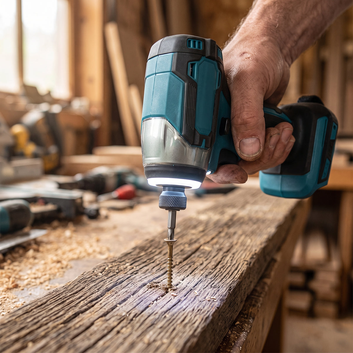 Makita DTD173 18V Brushless Impact Driver | 180Nm High Torque Cordless Tool (Bare Tool)