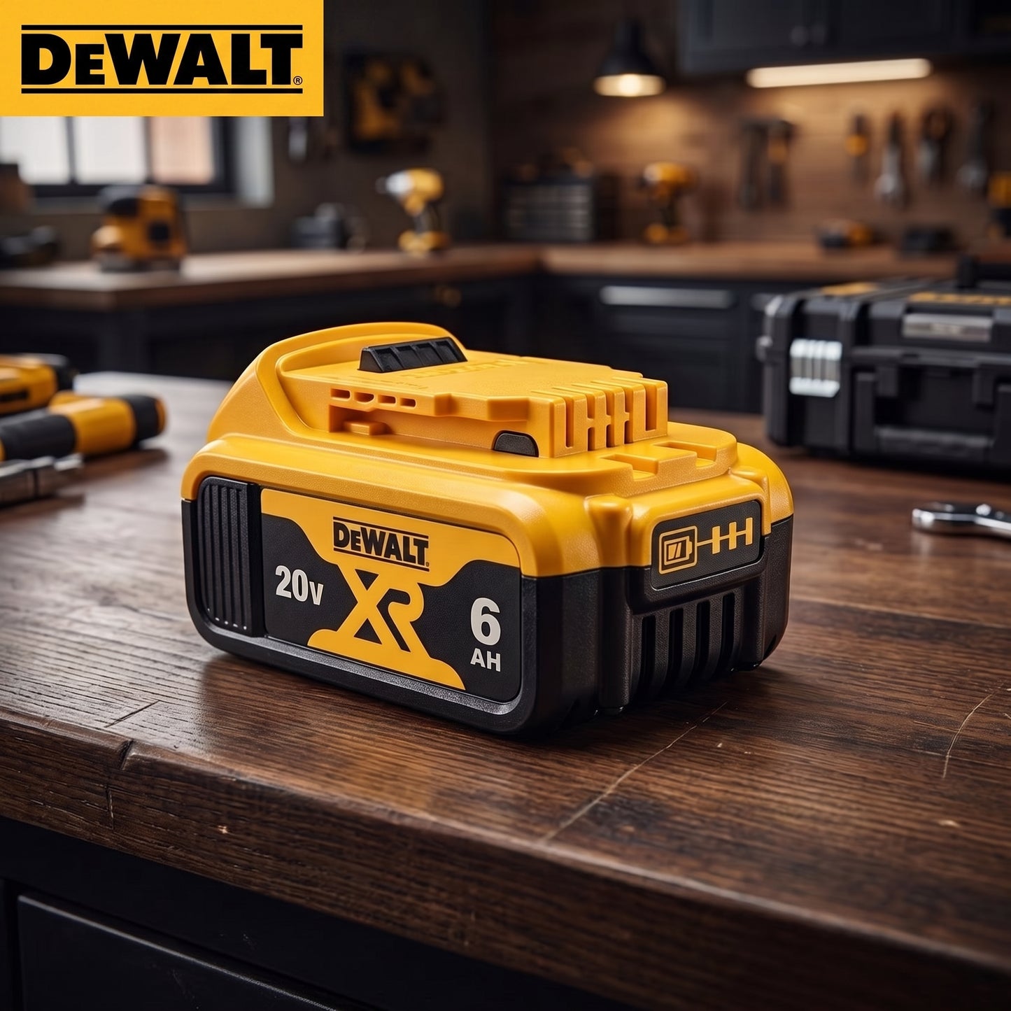 DeWALT 20V MAX* XR 6.0Ah Lithium-Ion Premium Battery (DCB206)