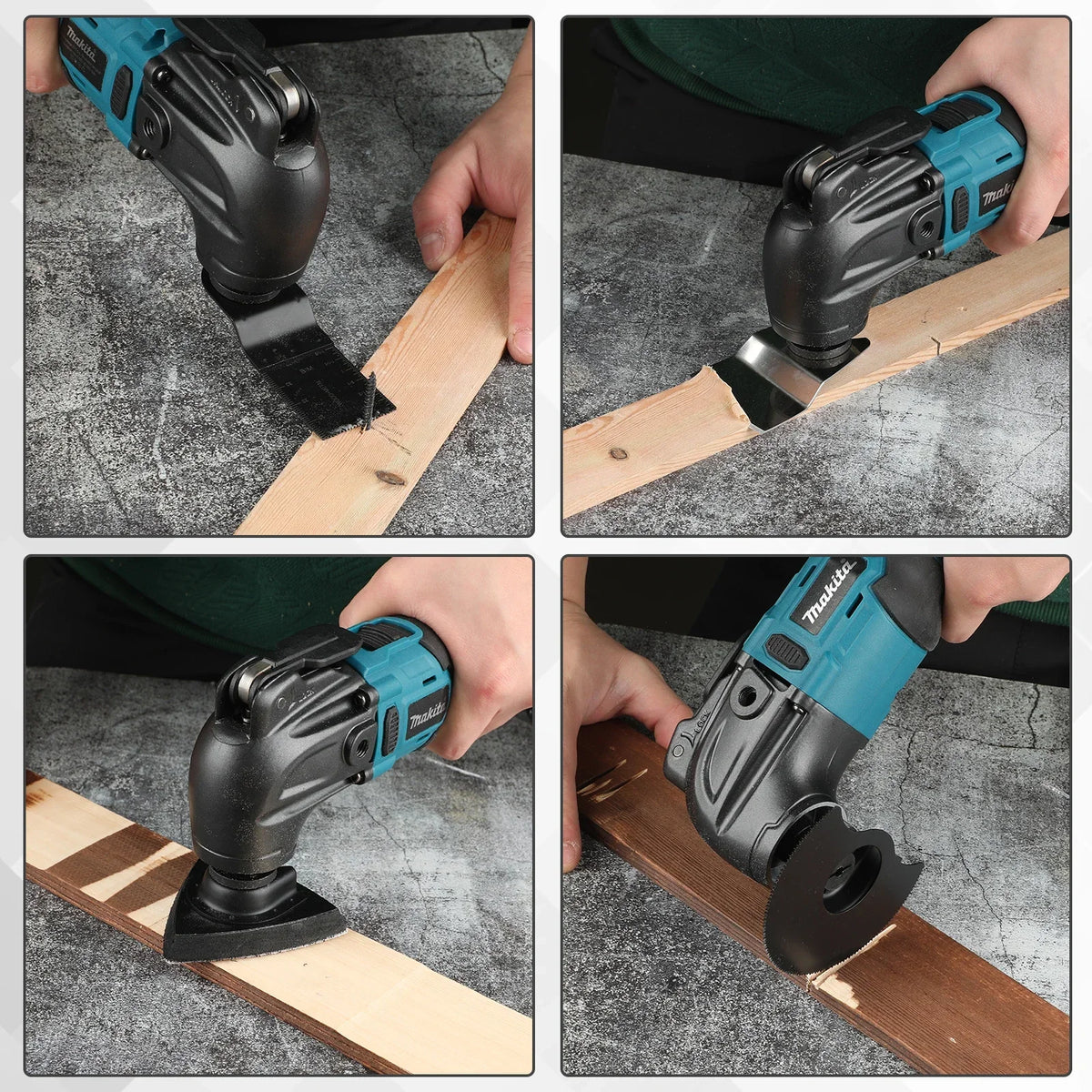 Makita DTM51 18V Cordless Oscillating Multi-Tool | 6-Speed Quick-Release Tool (Bare Tool)