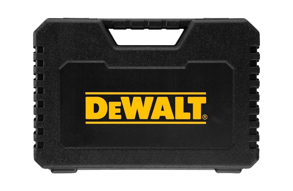DeWALT Drill Bit Set 100 Piece Combination Holesaw Masonry HSS Drill Socket Case