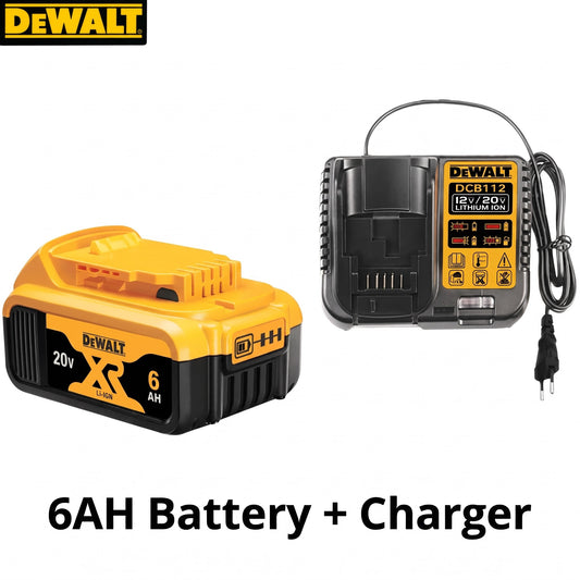 DeWalt 20V MAX 6.0Ah Battery & Fast Charger Kit