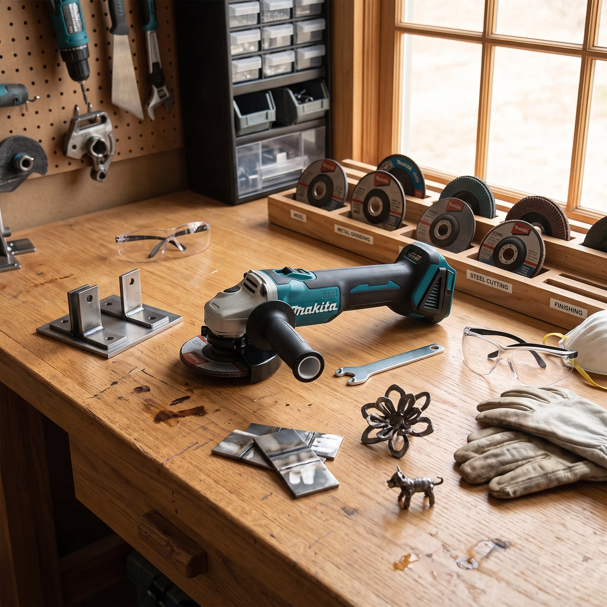 Makita DGA404 18V Cordless Brushless Angle Grinder – Bare Tool
