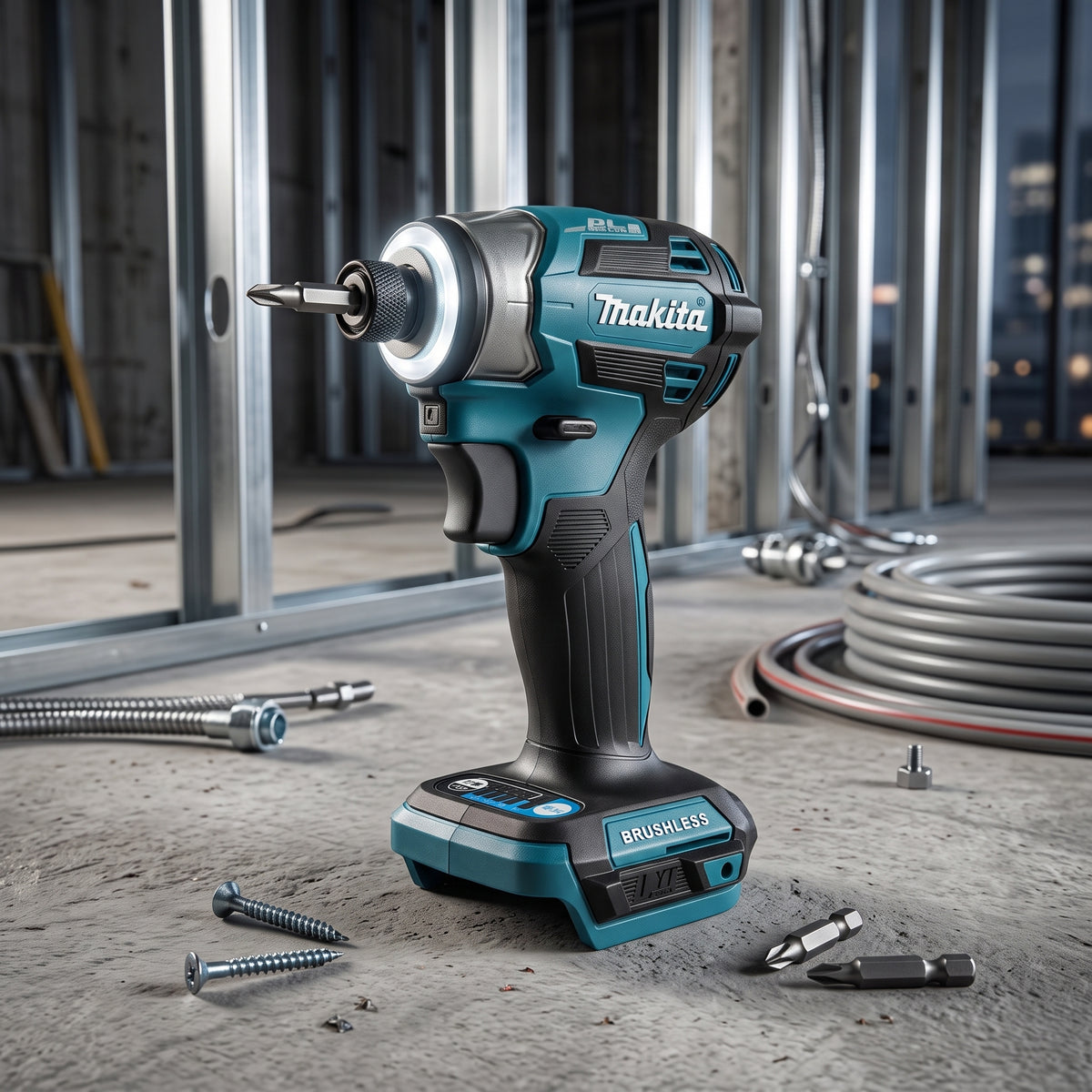 Makita DTD173 18V Brushless Impact Driver | 180Nm High Torque Cordless Tool (Bare Tool)