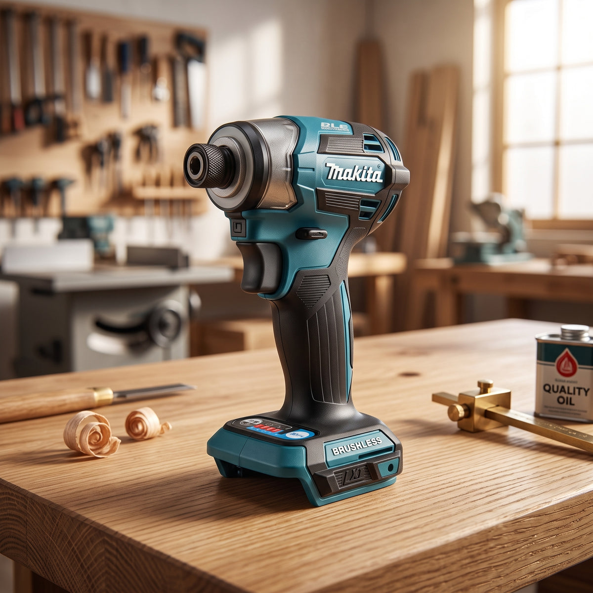 Makita DTD173 18V Brushless Impact Driver | 180Nm High Torque Cordless Tool (Bare Tool)