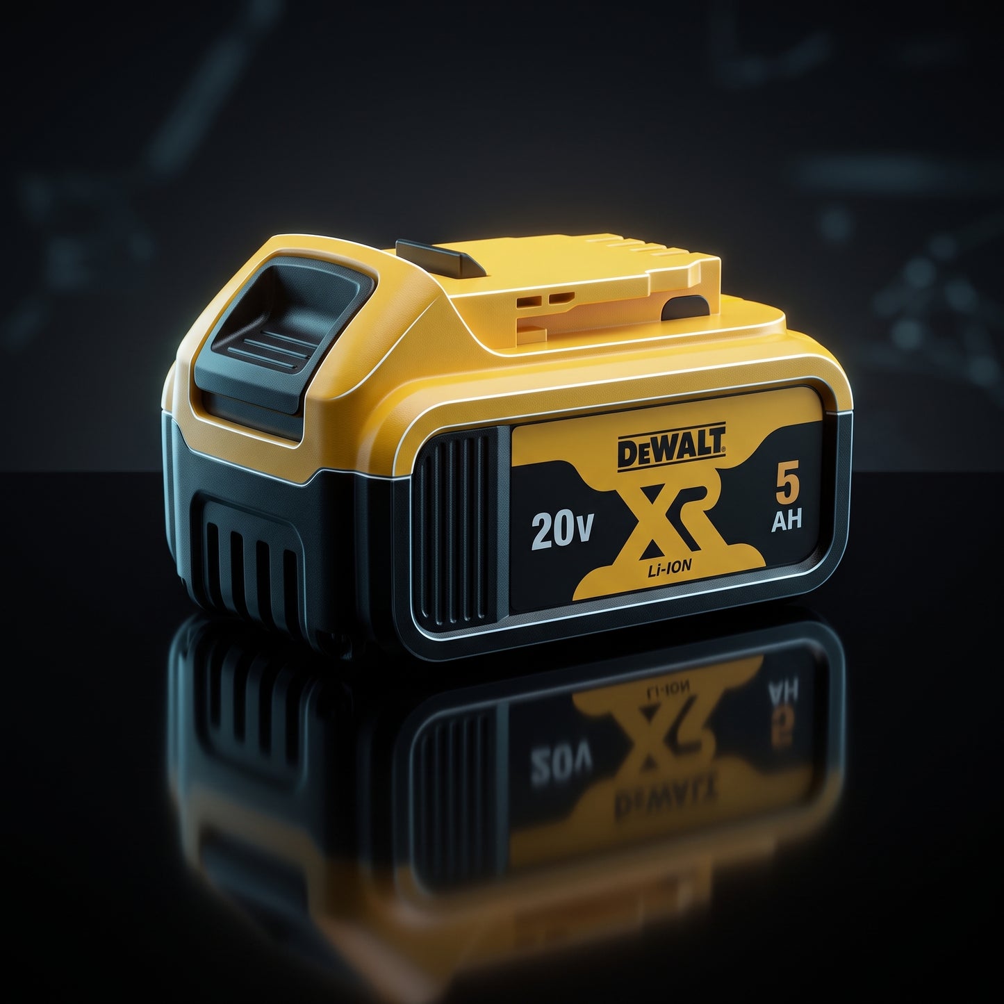 DeWalt 20V MAX* XR 5.0Ah Lithium-Ion Battery (DCB205) – High Capacity Power