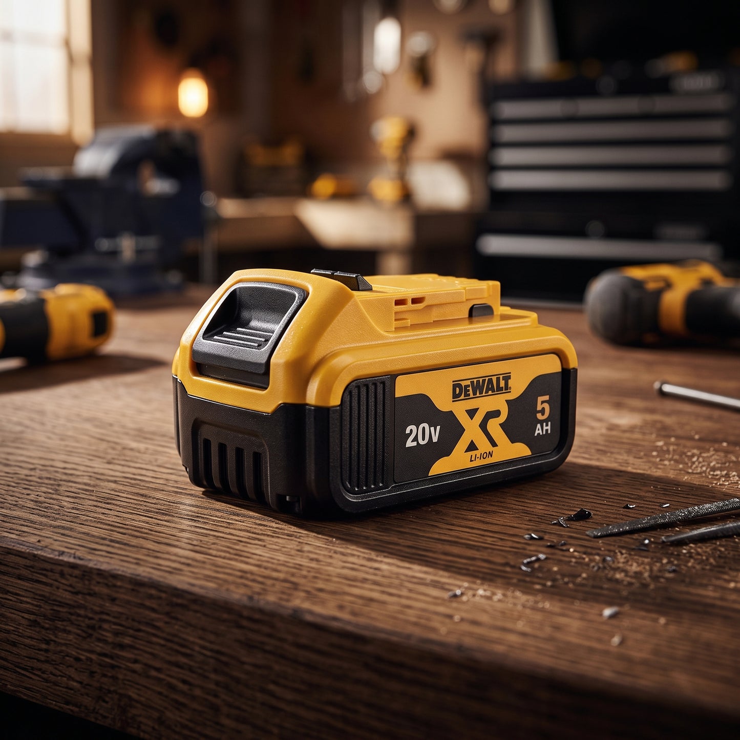 DeWalt 20V MAX* XR 5.0Ah Lithium-Ion Battery (DCB205) – High Capacity Power