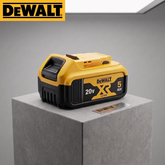 DeWalt 20V MAX* XR 5.0Ah Lithium-Ion Battery (DCB205) – High Capacity Power