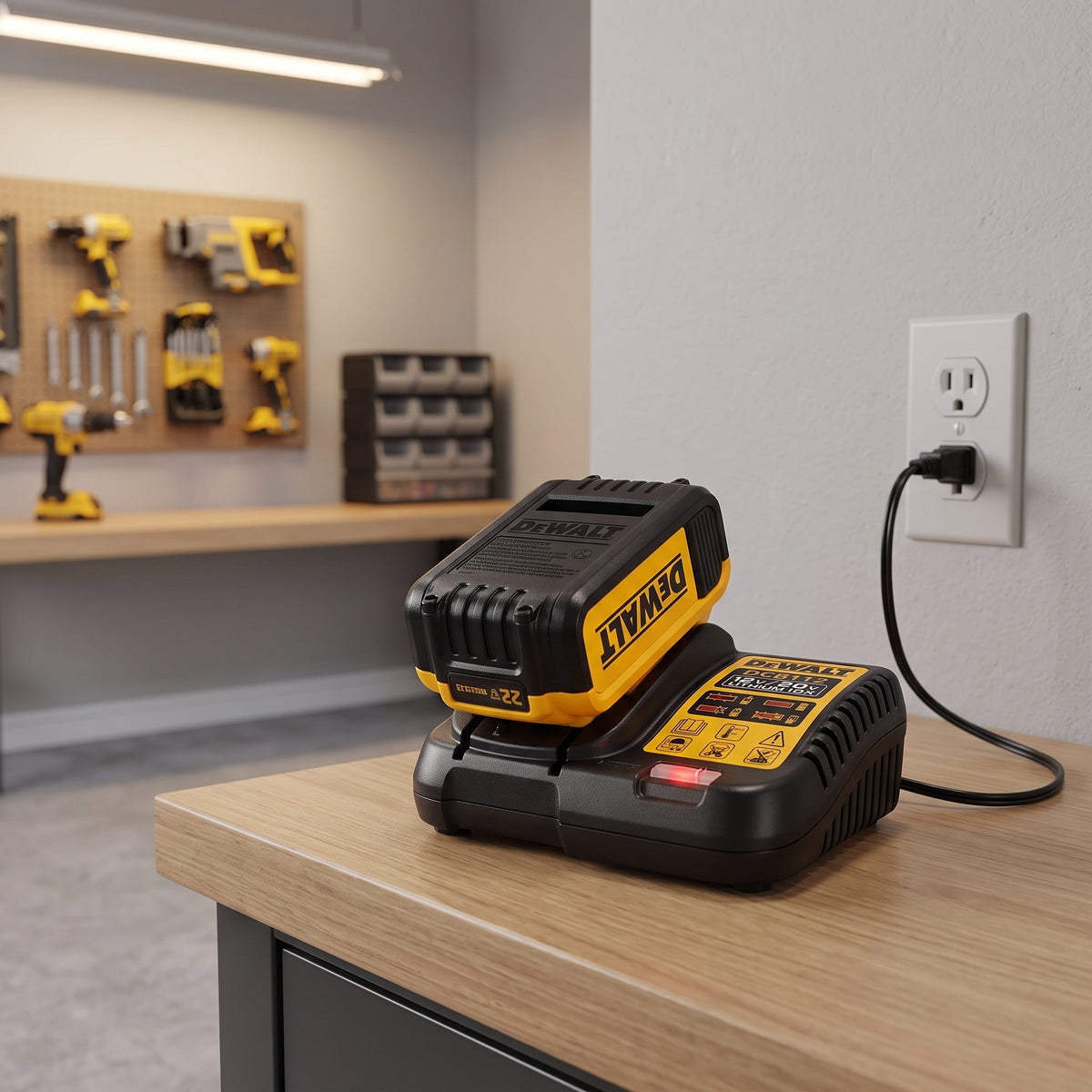 DeWalt 20V MAX 5.0Ah Battery & Charger Combo Set