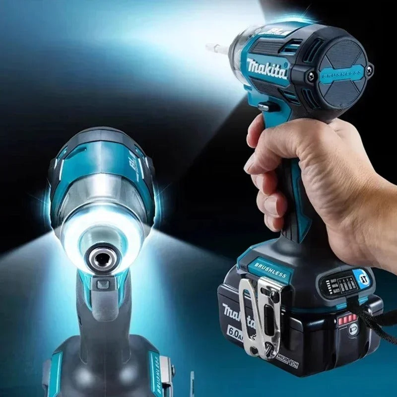 Makita DTD173 18V Brushless Impact Driver | 180Nm High Torque Cordless Tool (Bare Tool)