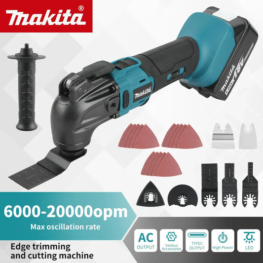 Makita DTM51 18V Cordless Oscillating Multi-Tool | 6-Speed Quick-Release Tool (Bare Tool)